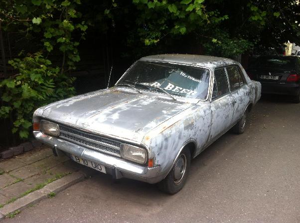 Opel Rekord C - Bucuresti