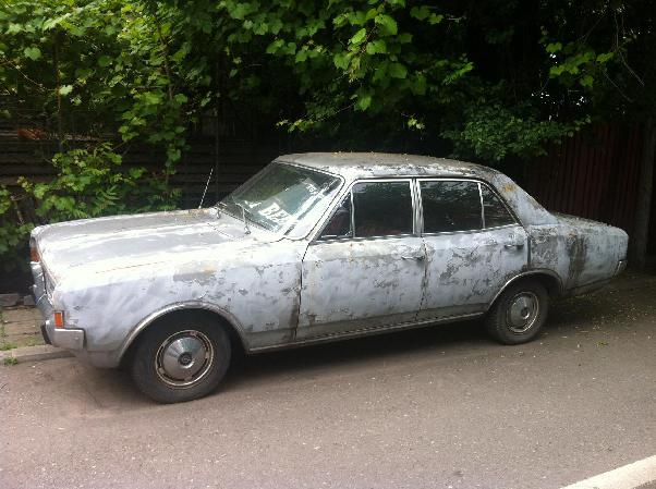 Opel Rekord C - Bucuresti